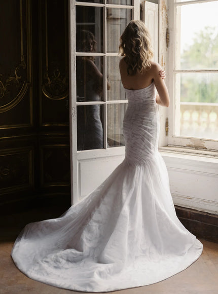 Anne Barge Shelton Mermaid Wedding Gown