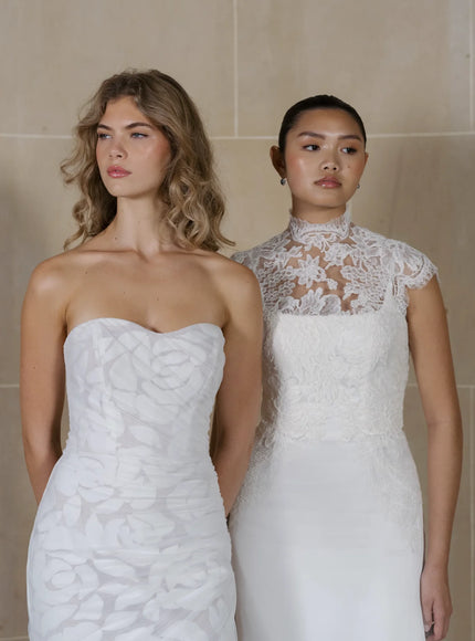 Anne Barge Shelton Mermaid Wedding Gown