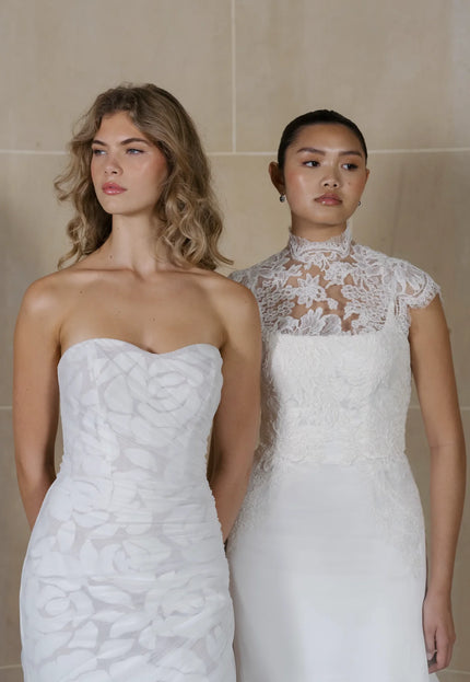Anne Barge Shelton Mermaid Wedding Gown