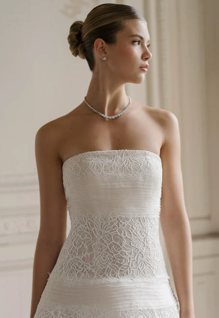 Anne Barge Sycamore Silk Organza Wedding Gown