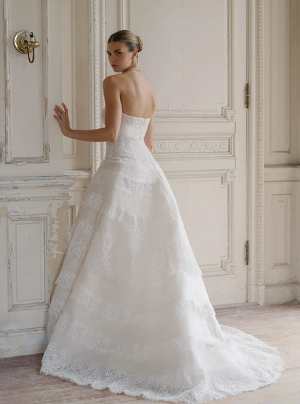 Anne Barge Sycamore Silk Organza Wedding Gown