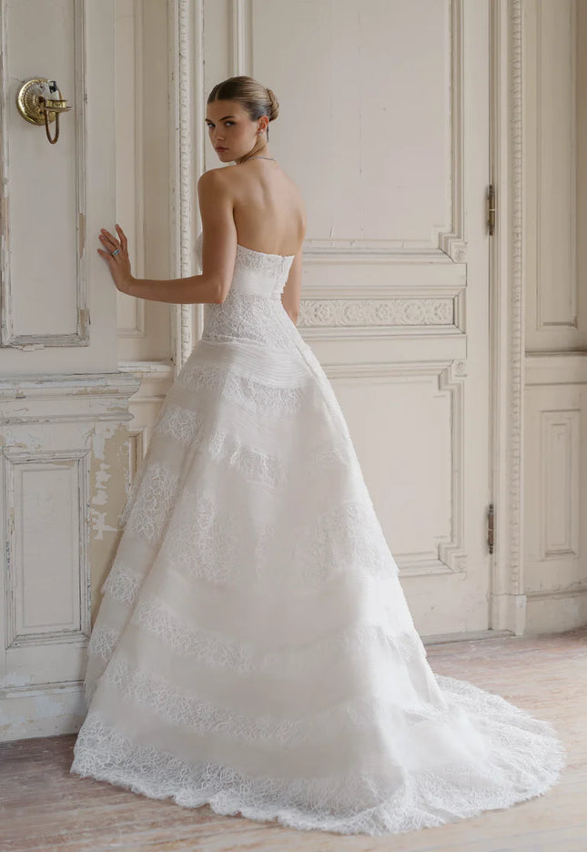 Anne Barge Sycamore Silk Organza Wedding Gown