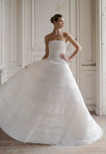 Anne Barge Sycamore Silk Organza Wedding Gown