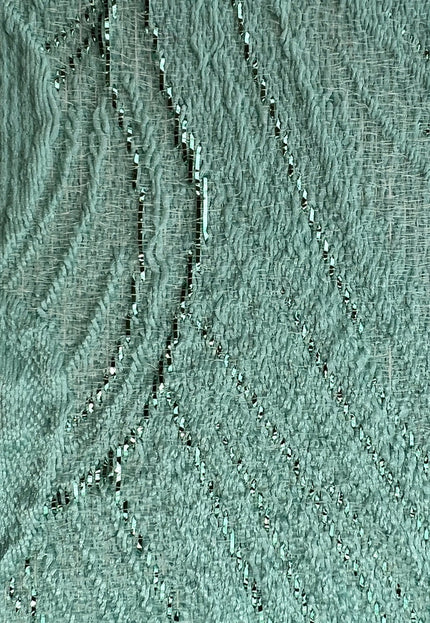 Anne Barge Sanders Jacquard Off Shoulder Gown