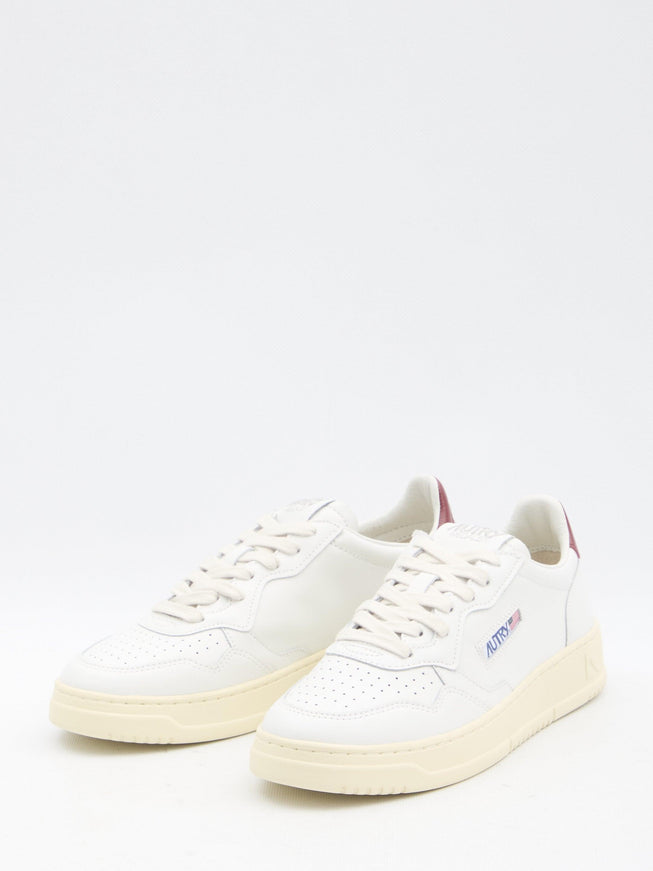 Autry Medalist Embossed Sneakers In White - Ellie Belle