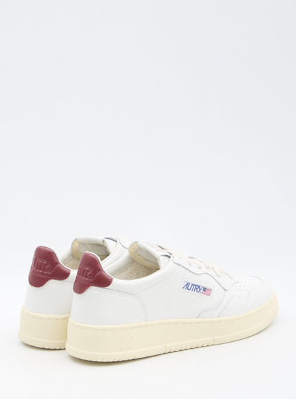 Autry Medalist Embossed Sneakers In White - Ellie Belle