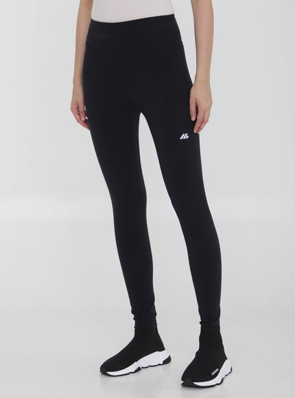 Balenciaga Activewear Leggings In Black - Ellie Belle