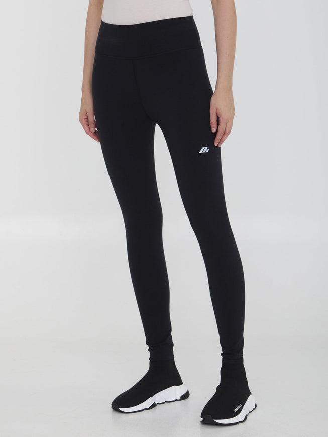 Balenciaga Activewear Leggings In Black - Ellie Belle