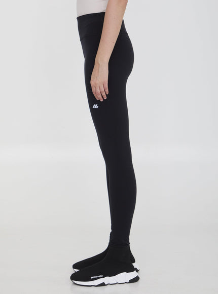 Balenciaga Activewear Leggings In Black - Ellie Belle