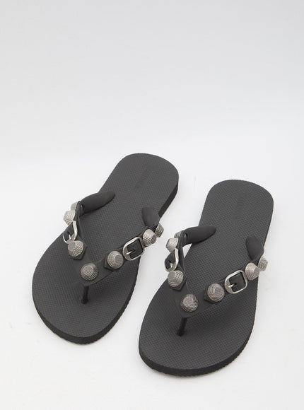 Balenciaga Cagole Thong Sandals - Ellie Belle