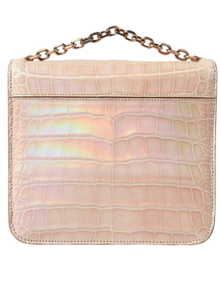 Balenciaga Chain Beige Clutch Evening Clutch Mini - Ellie Belle