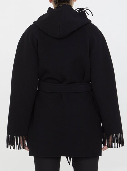 Balenciaga Fringe Coat - Ellie Belle