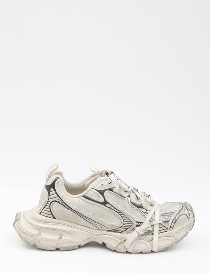 Balenciaga Men's 3XL Distressed Canvas Sneakers - Ellie Belle