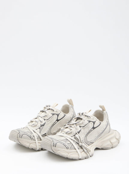 Balenciaga Men's 3XL Distressed Canvas Sneakers - Ellie Belle