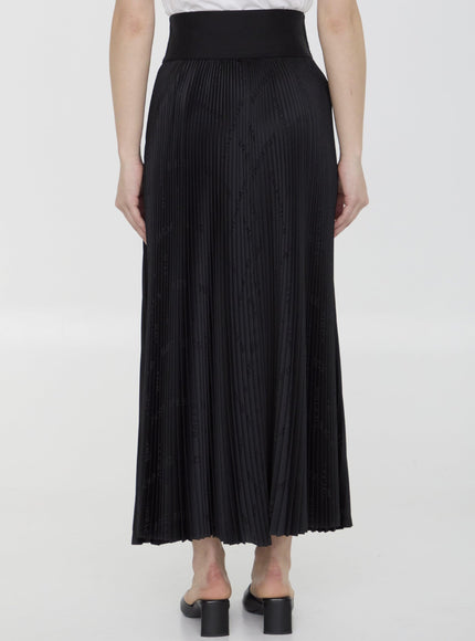 Balenciaga Pleated Midi Skirt - Ellie Belle
