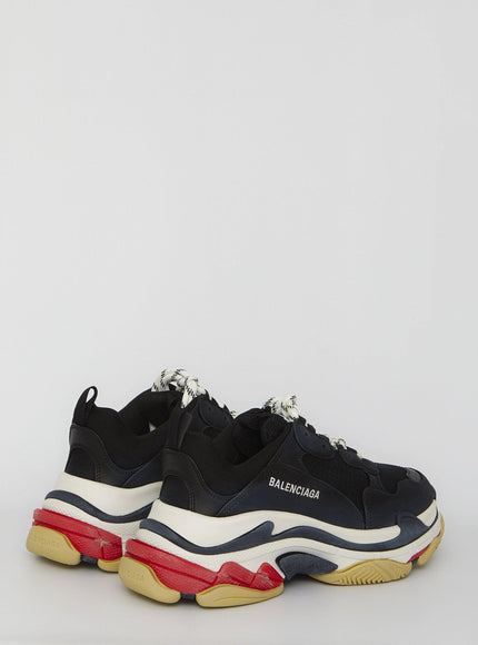 Balenciaga Triple S Sneakers In Black - Ellie Belle