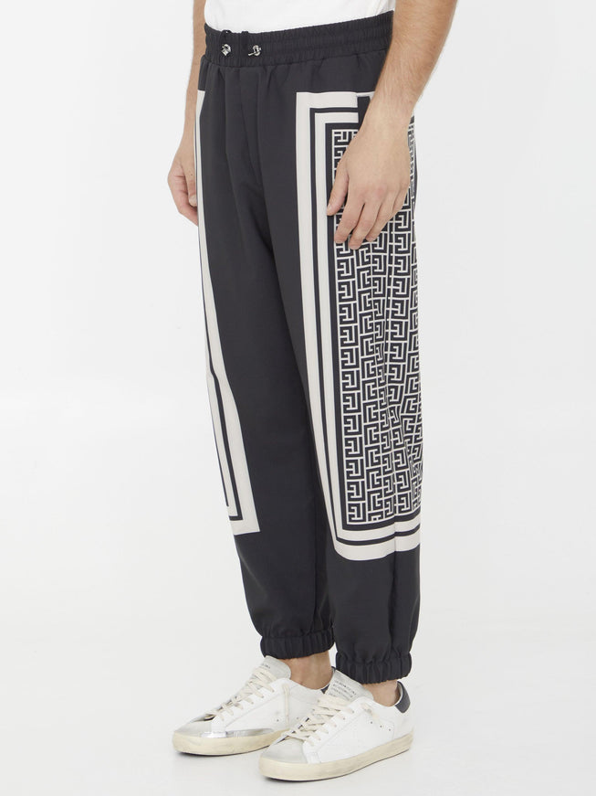 Balmain Monogram Joggers - Ellie Belle