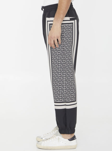 Balmain Monogram Joggers - Ellie Belle