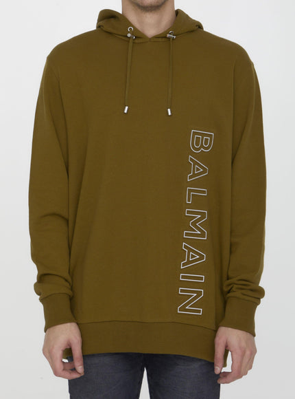 Balmain Reflective Logo Hoodie - Ellie Belle