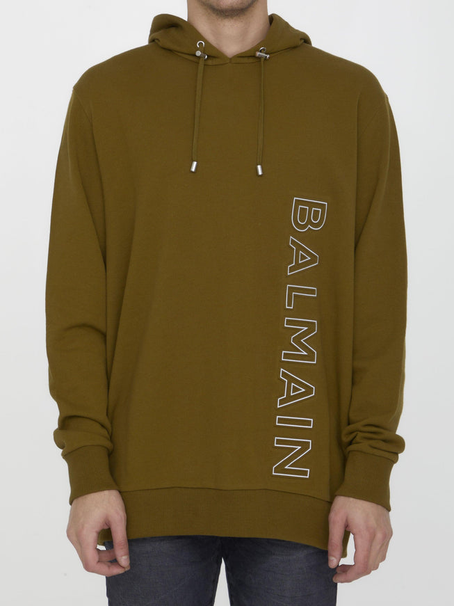 Balmain Reflective Logo Hoodie - Ellie Belle