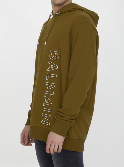 Balmain Reflective Logo Hoodie - Ellie Belle