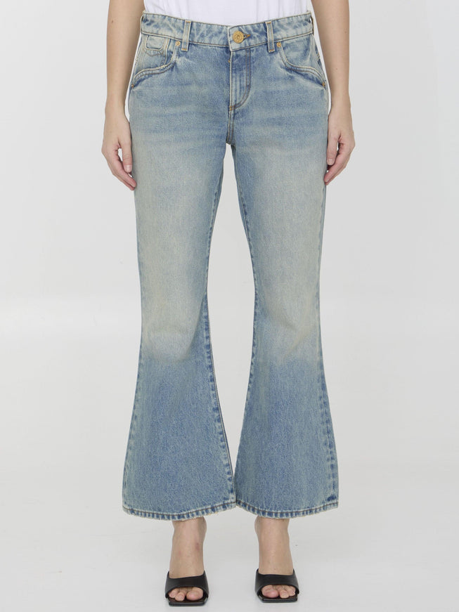 Balmain Western Bootcut Jeans - Ellie Belle