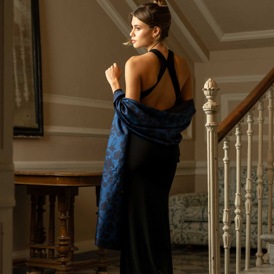 Elizabetta Regina Silk Scarf Shawl