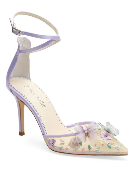 Bella Belle Eve Lavender Butterfly Heels