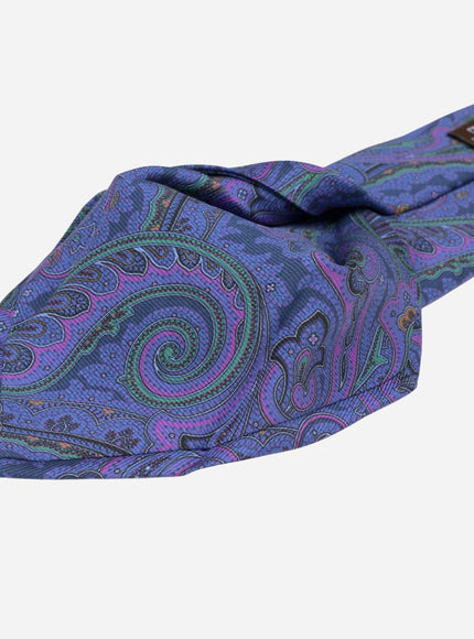 Elizabetta Cosimo Printed Madder Silk Tie