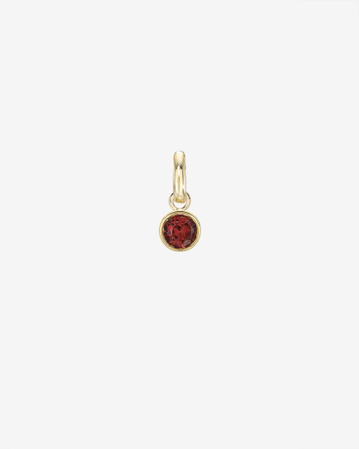 Zoe Lev Bezel Birthstone Pendant