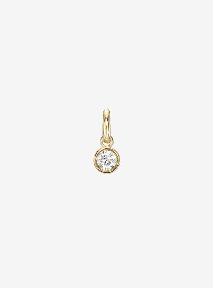 Zoe Lev Bezel Diamond Pendant