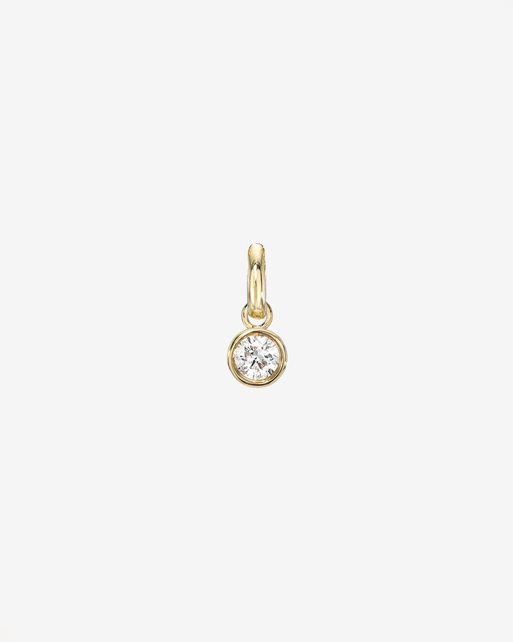 Zoe Lev Bezel Diamond Pendant