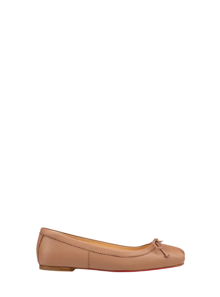Christian Louboutin Mamadrague Ballerina Flats In Blush