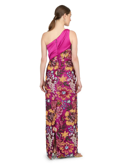 Anne Barge Black Label Josefina One Shoulder Gown