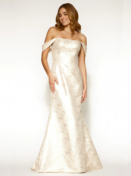 Anne Barge Sawyer Gown with Detachable Straps