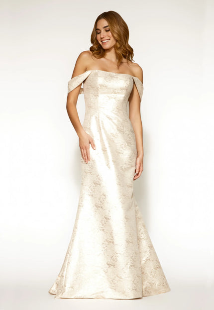 Anne Barge Sawyer Gown with Detachable Straps