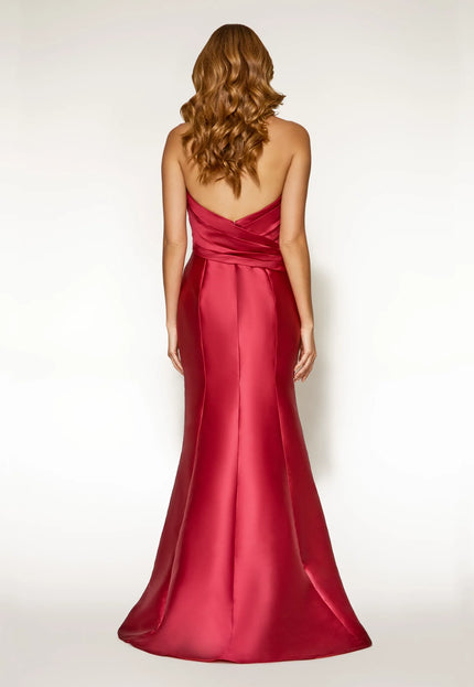 Anne Barge Remy Mikado Strapless A-Line Gown