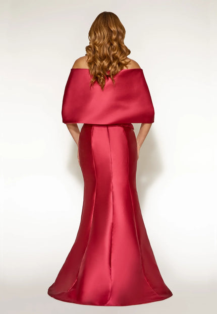 Anne Barge Remy Mikado Strapless A-Line Gown