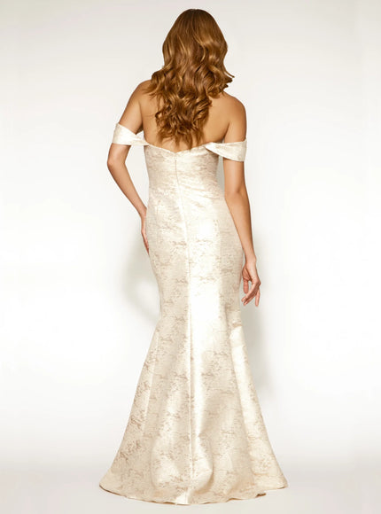 Anne Barge Sawyer Gown with Detachable Straps
