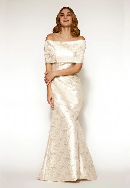 Anne Barge Sawyer Gown with Detachable Straps