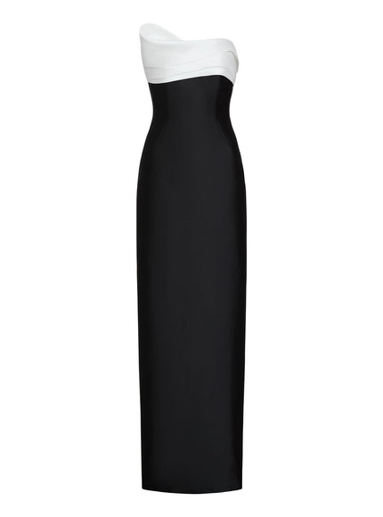 Anne Barge Black Label Coco evening gown front view