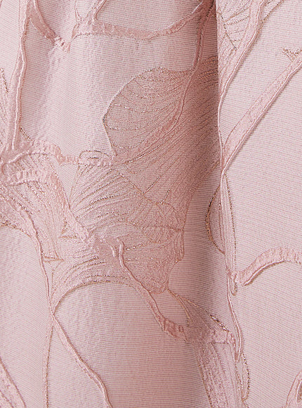 Anne Barge Arden Jacquard Strapless A-Line Gown