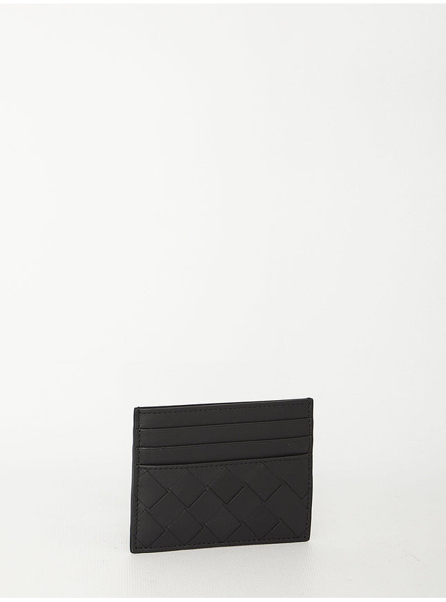 Bottega Veneta Black Leather Cardholder - Ellie Belle