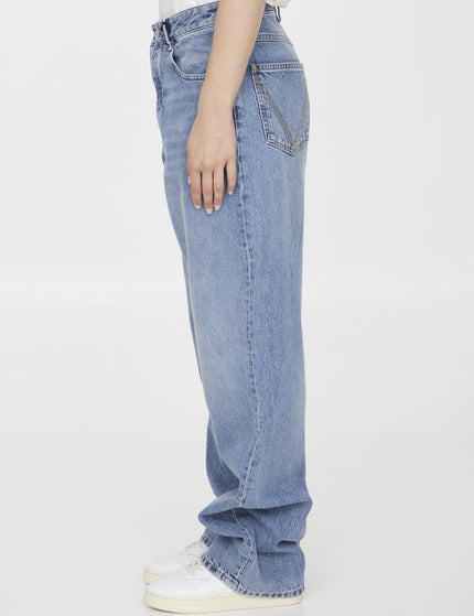 Bottega Veneta Blue Denim Jeans - Ellie Belle