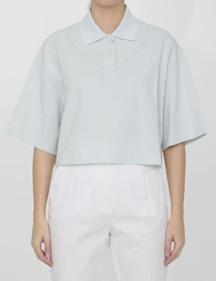 Bottega Veneta Cropped Polo Shirt - Ellie Belle