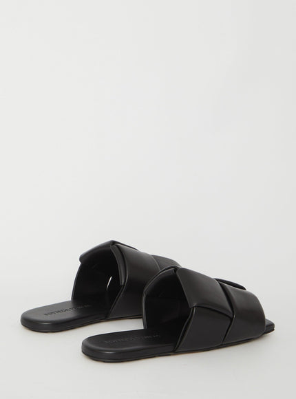 Bottega Veneta Patch Sandals - Ellie Belle