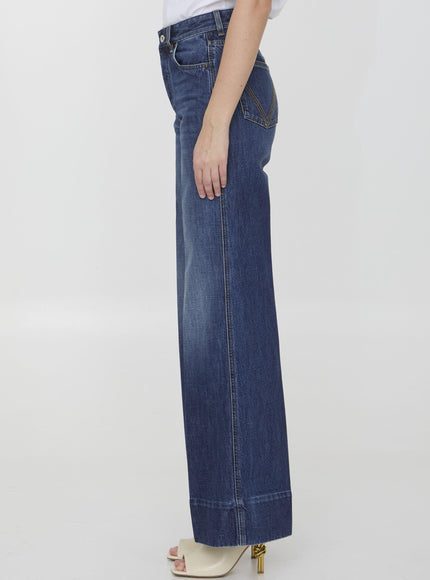 Bottega Veneta Wide-leg Jeans - Ellie Belle