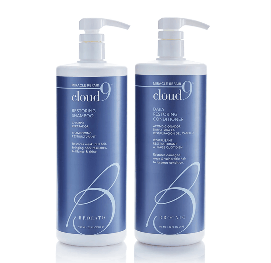 Brocato Cloud 9 Restoring Shampoo & Conditioner Duo 32 oz 2piece - Ellie Belle