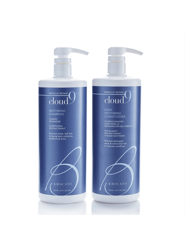 Brocato Cloud 9 Restoring Shampoo & Conditioner Duo 32 oz 2piece - Ellie Belle