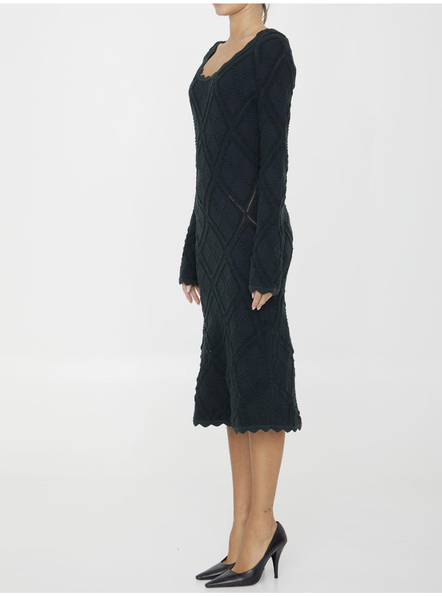 Burberry Aran Knit Dress - Ellie Belle